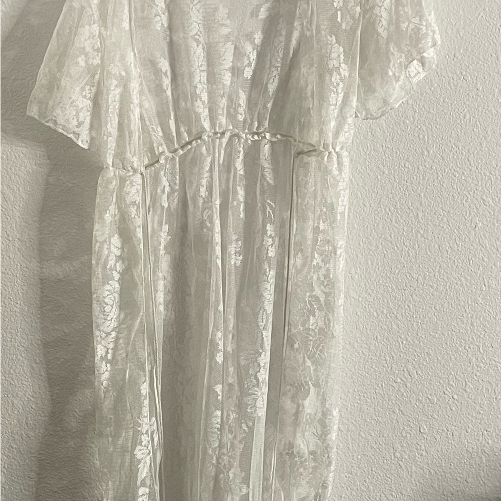 White Swim cover up